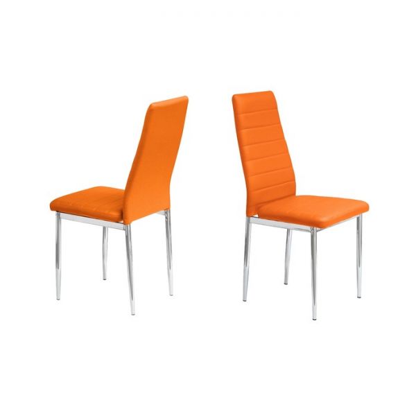 Стул Рокс оранжевый