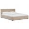 Кровать Синди, 1600х2000, ортопедическое осн+ПМ, Мазерати 04/Бежевый