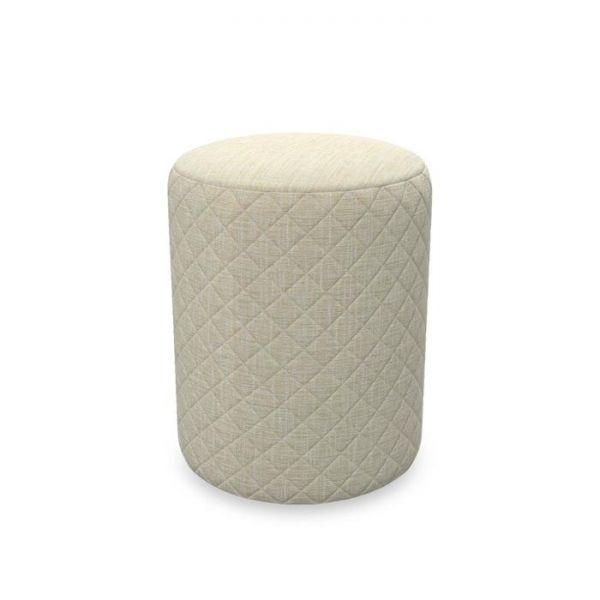 Пуф стёганый «Бриз», 410 ? 410 ? 450 мм, цвет бирюзовый