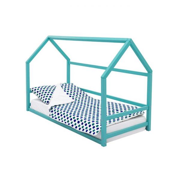 Детская кровать-домик Монтессори Бельмарко Svogen мятный
