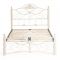 Кровать CANZONA Wood slat base  140х200 см, Белый