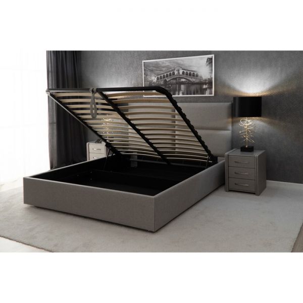 Кровать «Риальто» с ПМ, 140 ? 200 см, ортопедическое основание, 1 ящик, цвет bravo 25