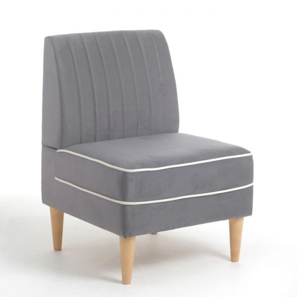 Кресло "Амма" велюр Velutto бежевый