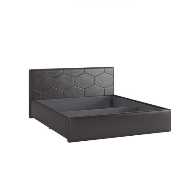 Каркас кровати Квантум 1600х2000 экокожа белая