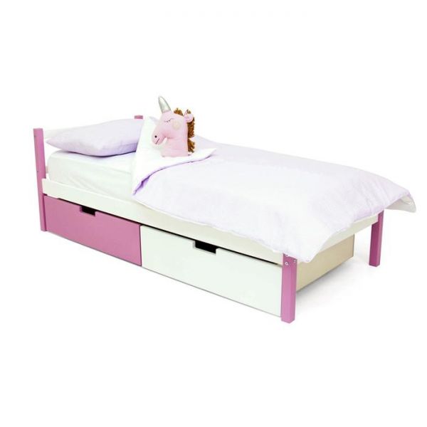 Детская кровать "Svogen classic лаванда-белый"