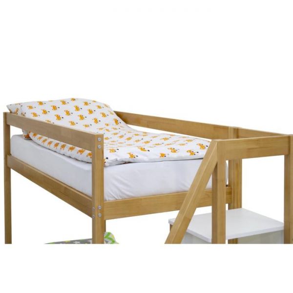 Детская двухъярусная кровать Бельмарко Svogen дерево