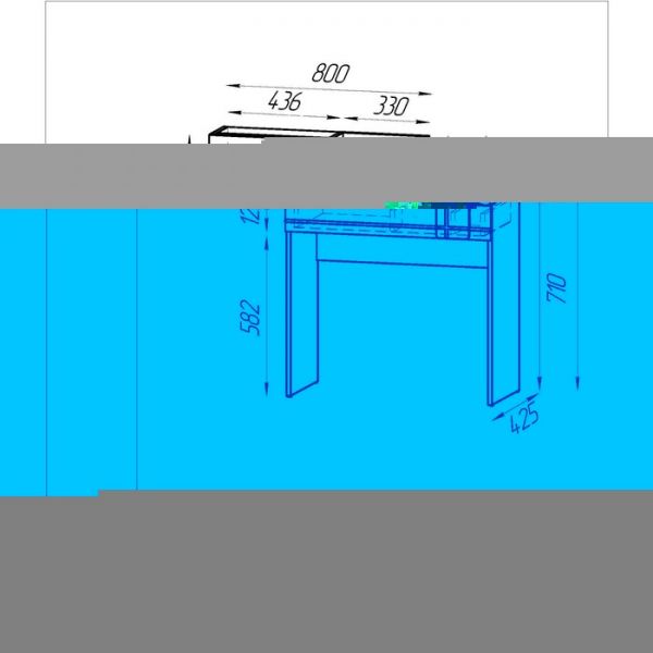 Кровать 1600х2000, с основанием, Бодега темный/светлый МДФ бодега темный