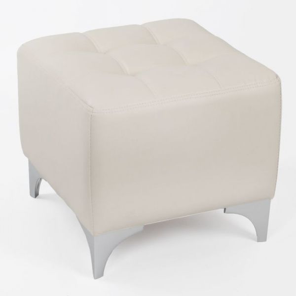 Банкетка ЖОЗЕФИНА 480*480*415 Кож.зам бежевый