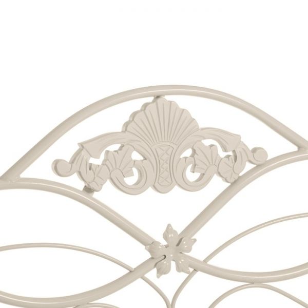 Кровать CANZONA Wood slat base, 160х200 см , Белый