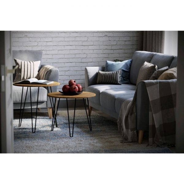 Стол журнальный «РИД 530», 550 ? 550 ? 550 мм, цвет дуб американский