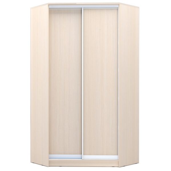 Угловой шкаф-купе Хит-У-23-4-11, 2300х1103х1103 ЛДСП Белый