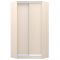 Угловой шкаф-купе Хит-У-23-4-11, 2300х1103х1103 ЛДСП Белый