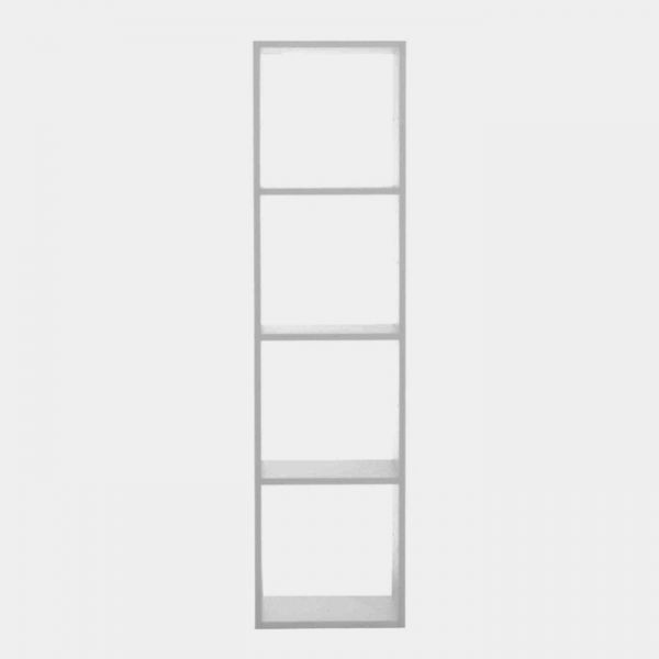 Стеллаж №4 DICE CUBE 4 секции, 360х320х1395, Белый