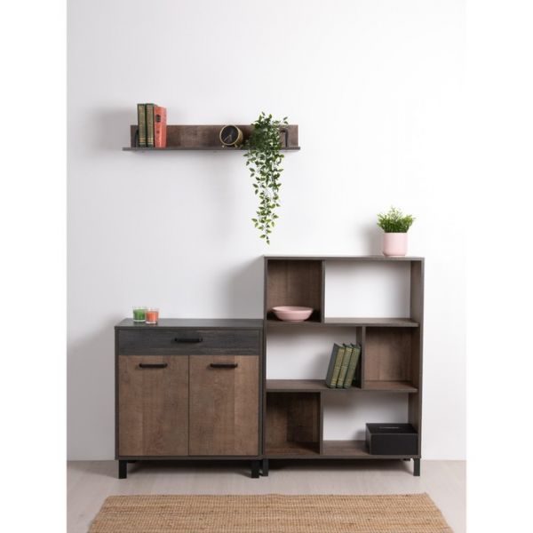 Комод Стронг 13.310.02, 742х338х777, Дуб гранж колониальный/Интра