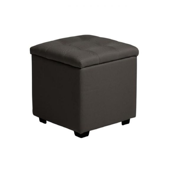 Пуф Бриг 400х400х430 Рогожка GRAFIT