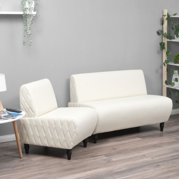 Диван "Буно" экокожа крем