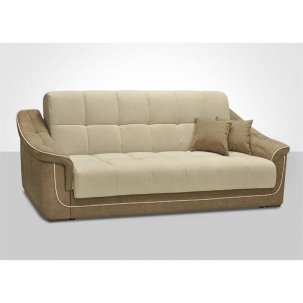 Диван "Кристалл" ткань Эффект грей/Эффект дарк грей