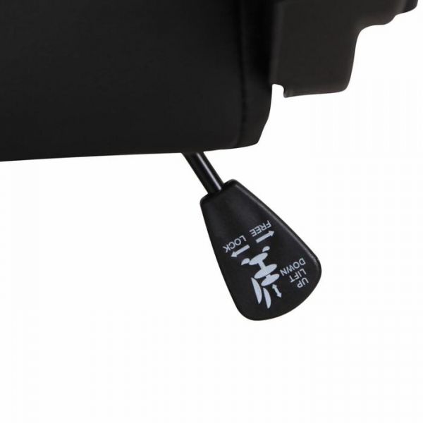 Кресло игровое BRABIX "GT Master GM-110", две подушки, экокожа, черное/голубое, 531928   544849