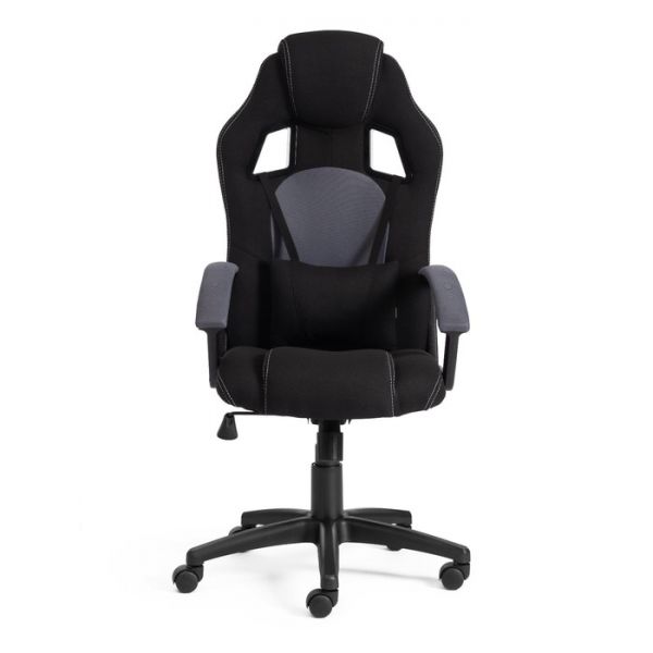 Кресло DRIVER ткань черный/серый 2603/12