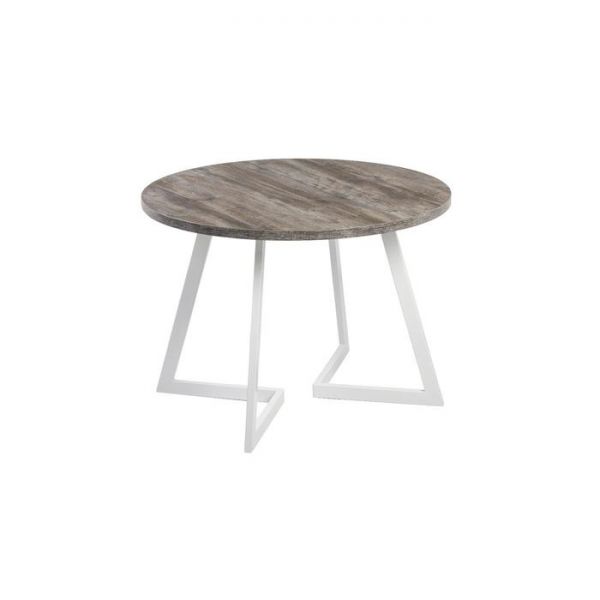 Стол ГЕРМЕС D-940 Сосна Пасадена/Опора Гермес, Гаспар-К, Белый глянец