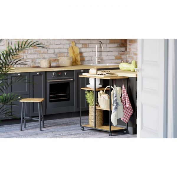 Консоль «Вэстри», 665 ? 350 ? 790 мм, МДФ, цвет дуб американский