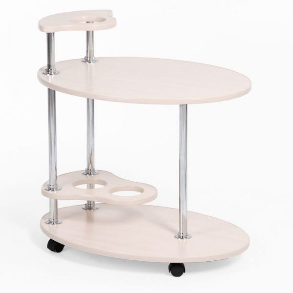 Стол сервировочный "Лили", цвет дуб выбеленный