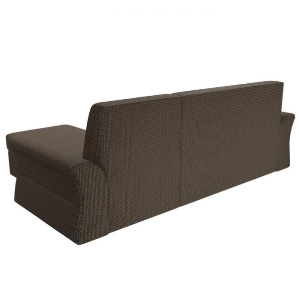 Угловой диван «Клайд», механизм дельфин, рогожка, цвет бежевый