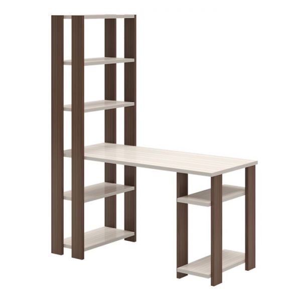 Компьютерный стол, 1400 ? 650 ? 1800 мм, цвет белый