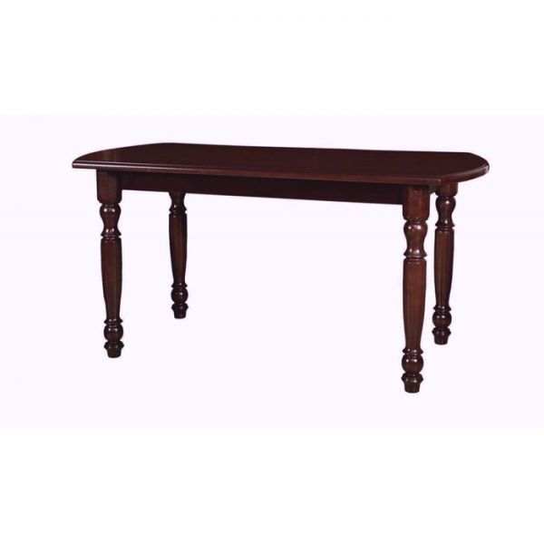 Стол кухонный 1400х800х750 бук/цвет покраски темный орех