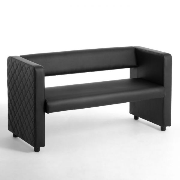 Диван "Йокки" , экокожа черный