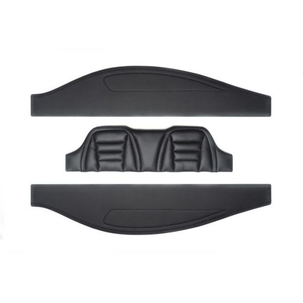 Кожаный салон Romeo на кровать-машину Romeo, цвет чёрный