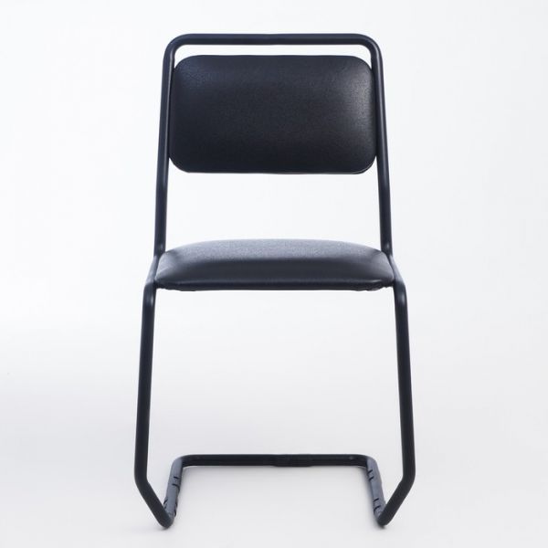 Стул офисный "Кинетик" Чёрный матовый/чёрный