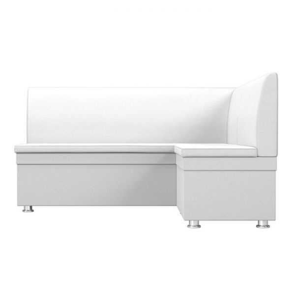 Кухонный угловой диван «Уют», экокожа, цвет бежевый