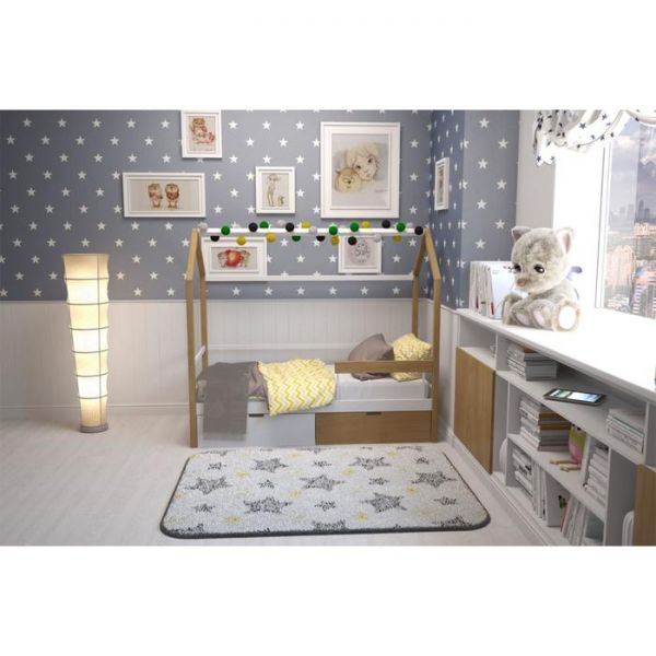 Детская кровать-домик Бельмарко Svogen дерево-белый