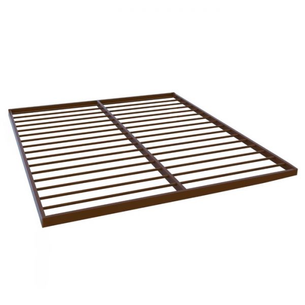 Кровать «Ангелина Плюс», 1200 ? 2000 мм, металл, цвет коричневый