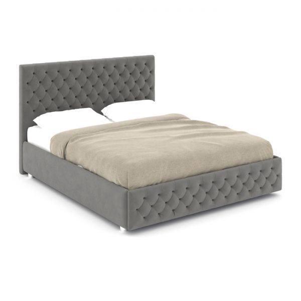 Кровать «Купол тысячелетия» с ПМ, 140 ? 200 см, ортопед. основание, цвет Star Velvet 16