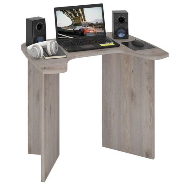 Стол СКЛ-Игр90, 900 ? 680 ? 770 мм, цвет белый жемчуг