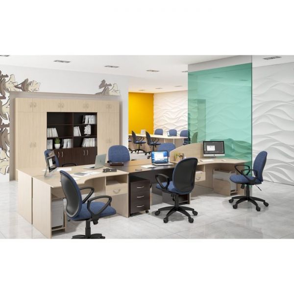 Тумба подкатная SIMPLE SC-3M, легно тёмный