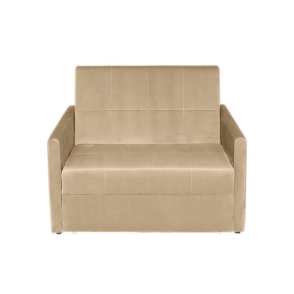 Детский диван «Деон 1000», механизм аккордеон, велюр, цвет бежевый