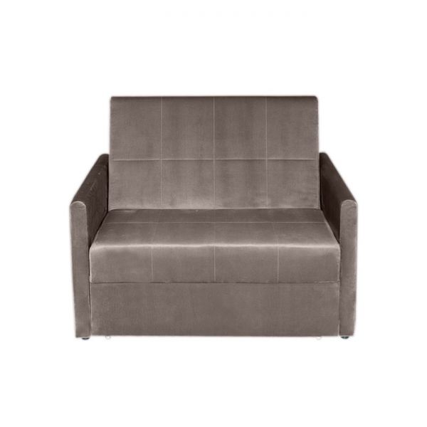 Детский диван «Деон 1000», механизм аккордеон, велюр, цвет бежевый