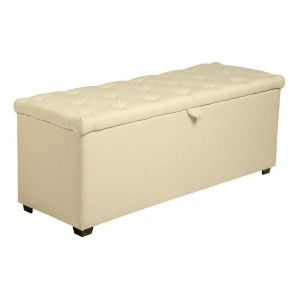 Банкетка Монако-3 1210х420хН430 Рогожка CREAM