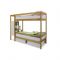 Детская двухъярусная кровать Бельмарко Svogen дерево