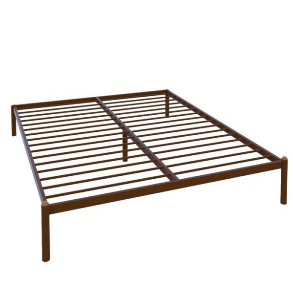 Кровать «Вероника», 1200 ? 1900 мм, металл, цвет коричневый