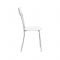 Стул Leset Татум, хром, экокожа белая