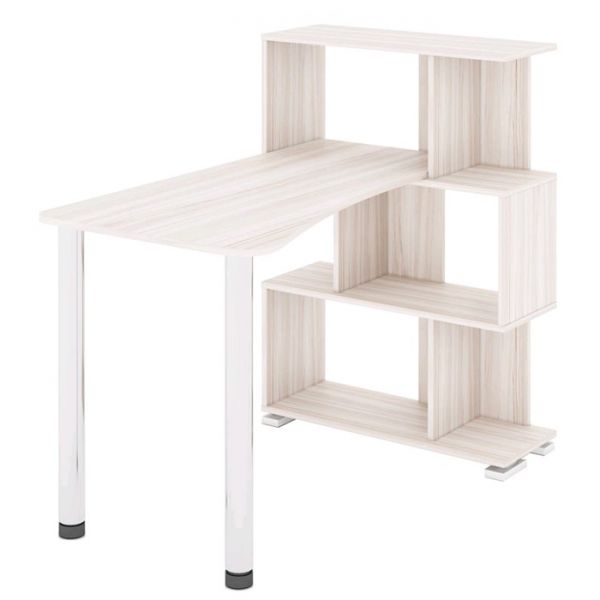 Стол-стеллаж «СЛ-5-3СТ-2», 3 этажный, 750 ? 1182 ? 1060 мм, цвет карамель