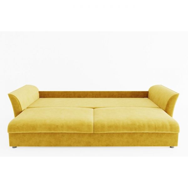 Прямой диван «Барселона», механизм пантограф, велюр, цвет селфи 01 / селфи 03