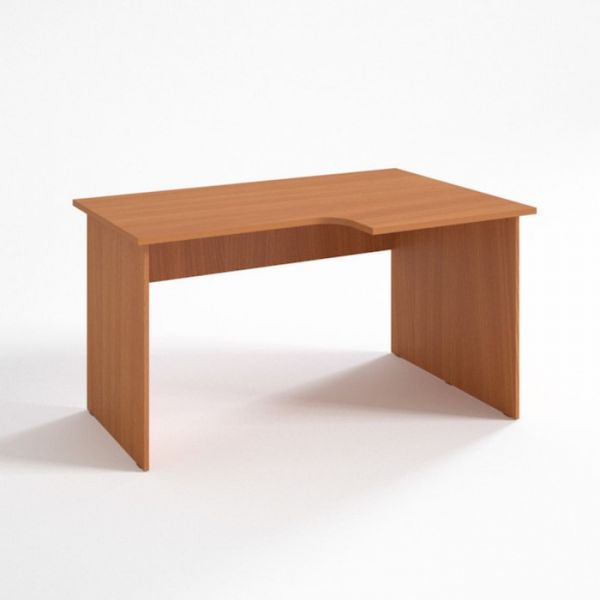 Стол угловой правый СП14.10.6, 1400х1000/600х750 мм, бук светлый
