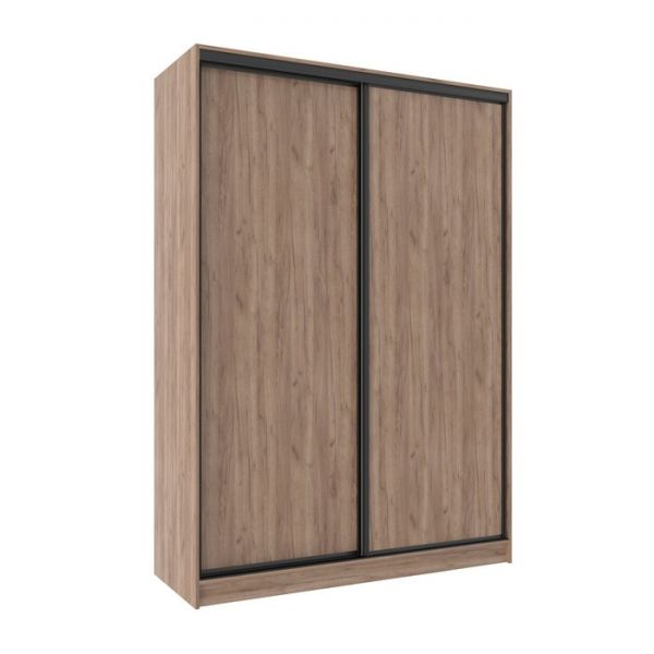 Шкаф-купе «Домашний», 1600 ? 600 ? 2300 мм, ЛДСП, цвет белый