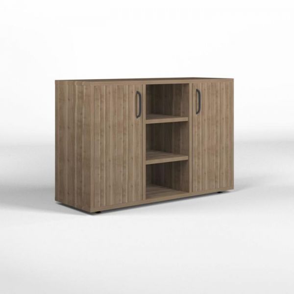 Тумба универсальная 1250*450*880 Береза мраморная