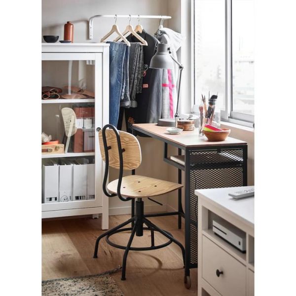 Стол для ноутбука ФЬЕЛЛЬБО, чёрный